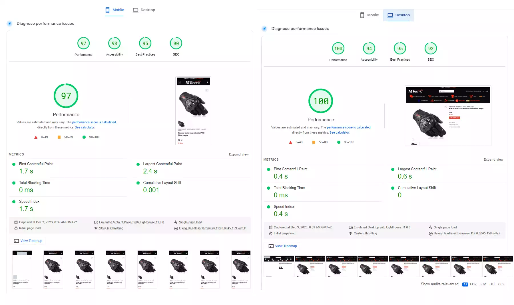 optimziare viteza incarcare magazin woocommerce